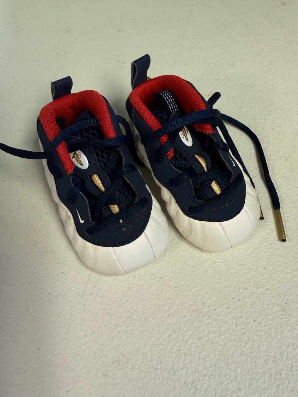 Nike Olympic lil posites one “ foams “